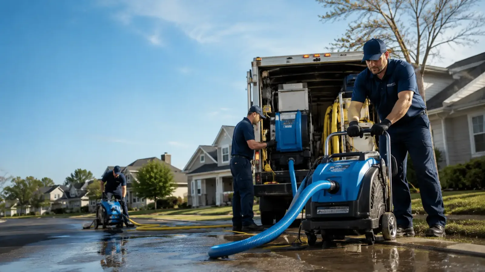Flood Damage Cleanup in Big Pool, MD